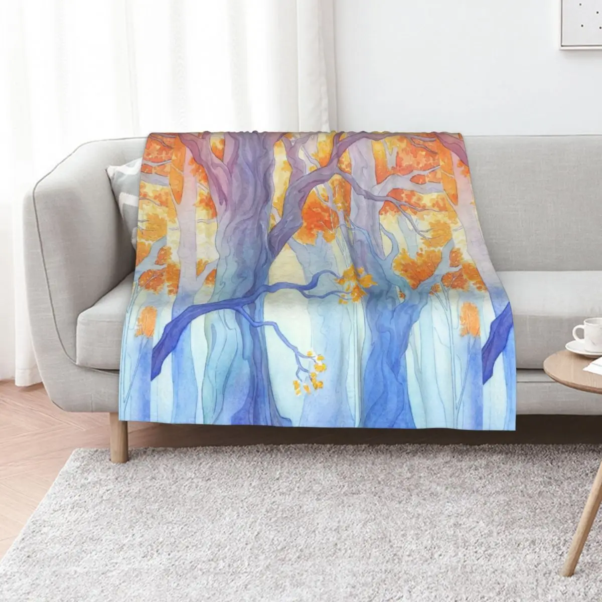 The Long Crossing Throw Blanket Hairy Designers Hair heavy to sleep manga For Decorative Sofa Blankets
