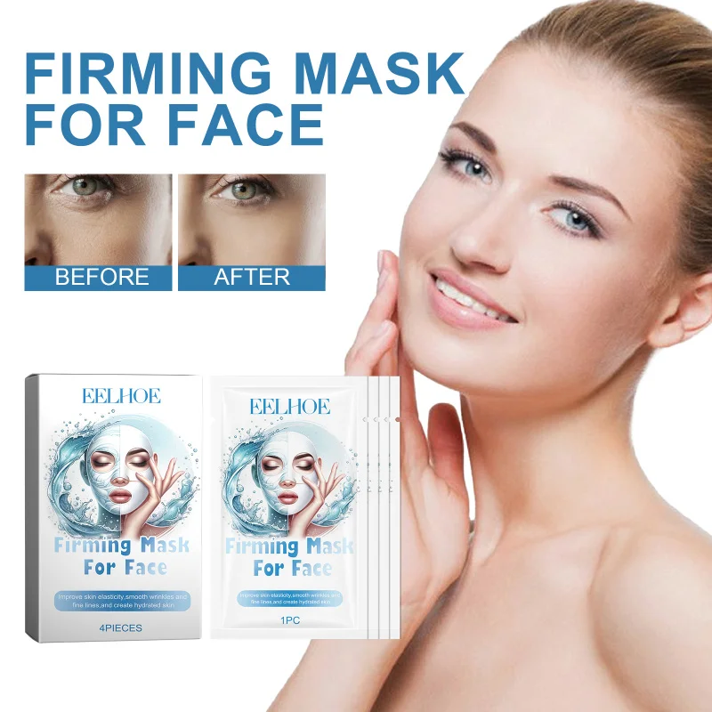

Collagen Moisturizing Face Mask – Hydrates Nourishes Tightens Skin Reduces Fine Lines Enhances Elasticity Improves Radiance