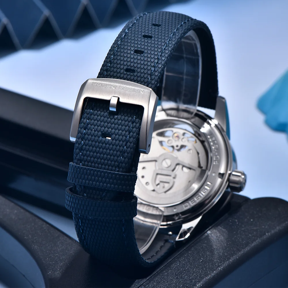 Pagani Design Luxury Brand 41MM Men's Watch Top Automatic Mechanical Watch Stainless Steel 100m Waterproof Pilot Watch