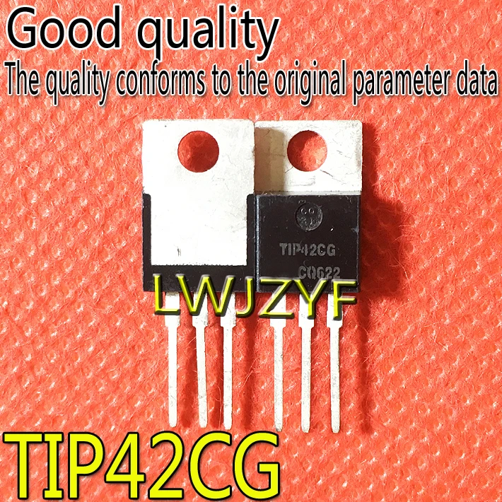 TIP42CG TIP42C TO-220 PNP 100V 6A MOSFET, nuevo, envío rápido