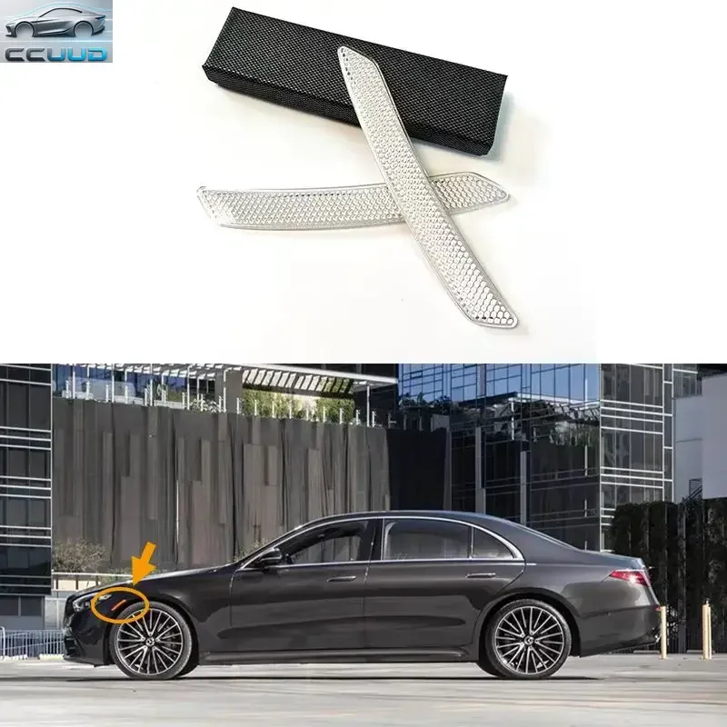 2pcs Car Reflective Sticker Car Door Stickers Decal Warning Reflective Tape Strips 3 Colors Safety Mark Auto Reflector Stickers