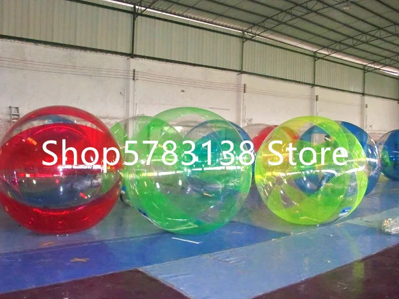 

Colorful Water Walking Ball On Sale 1.5M Dia Inflatable Water Zorbing Clear Water Balloon For Human Walk On Water Toy Balls