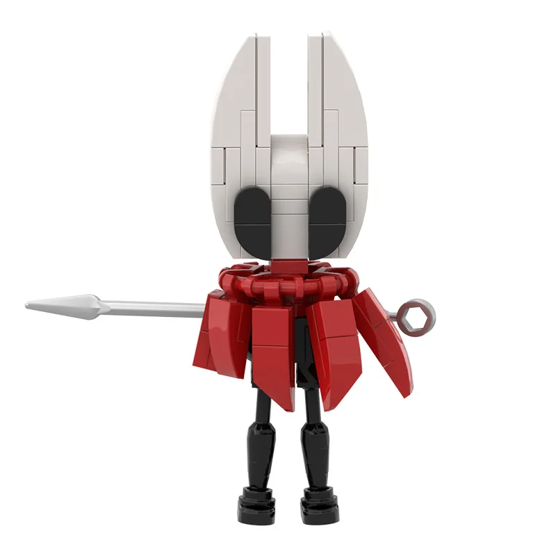 Blocs de construction de modèles de personnages, 664 pièces, chevaliers creux: chansons en soie, blocs de construction, jouets figurines d'action