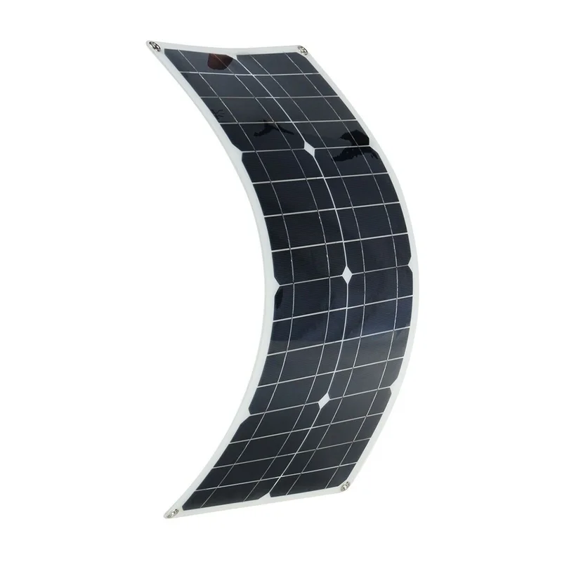 

A78Z-20W Solar Panel Kit Portable Power RV Monocrystalline Boat Flexible Battery 12V