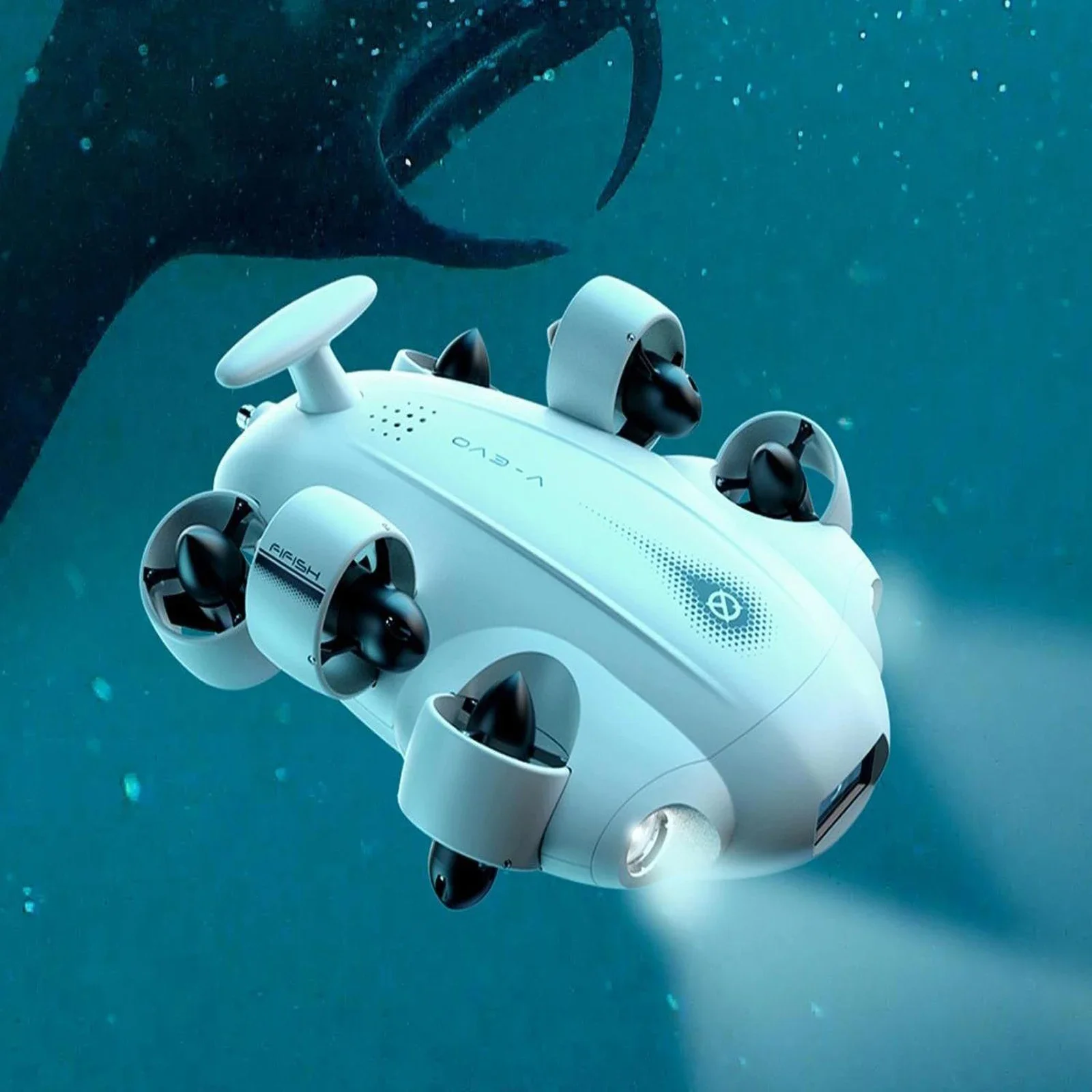 

Underwater Unmanned Aerial Vehicle Automated Submersible Underwater Companion Robot 4K60FPS Camera Drone Underwater Fish Finder