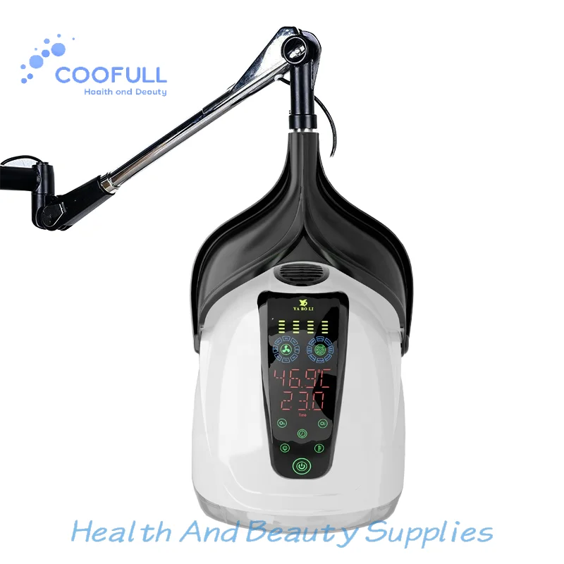 Coofull 1000W Ionic Wall-Mounted Electric Hair Dryer Salon Equipment AC DC Motor Household Nook Hooded Bonnet for Home Use