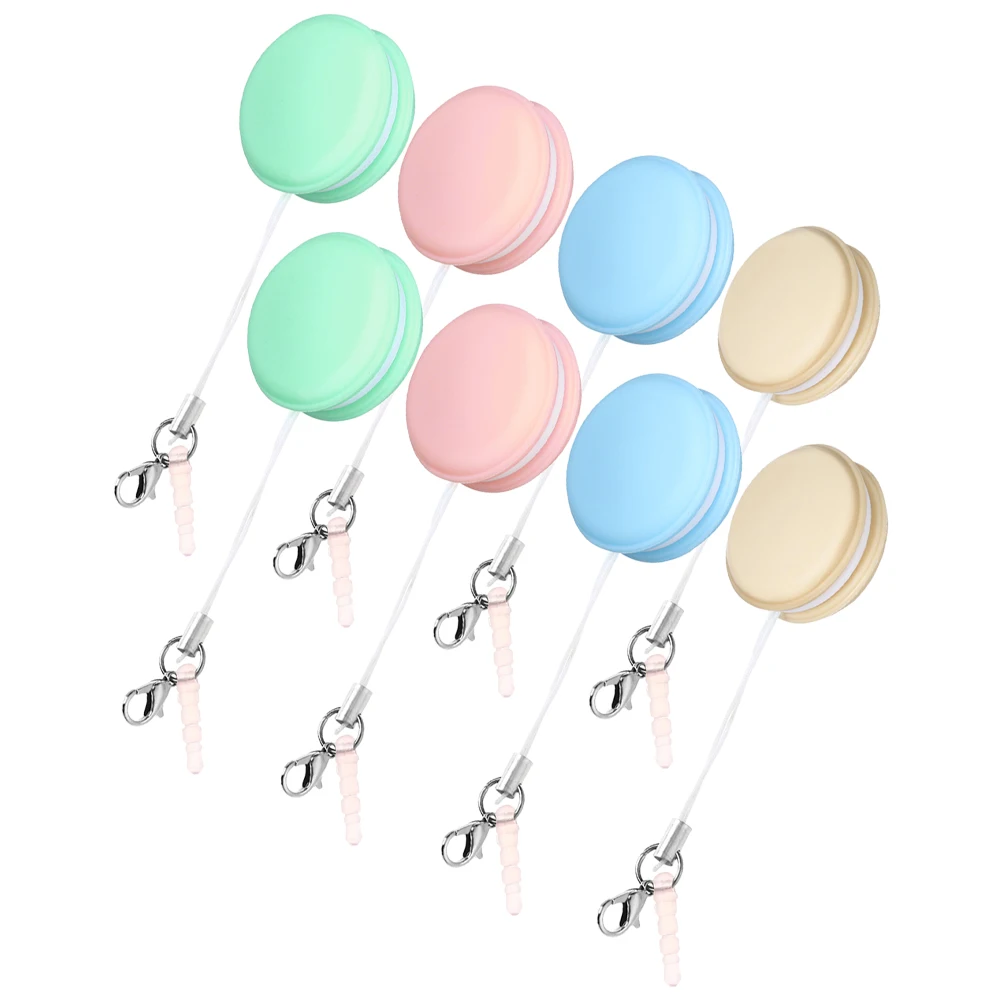 

8pcs Portable Macaron Phone Screen Cleaner Soft Reusable Multifunctional For Eyeglasses Lenses Camera Touchscreen Travel