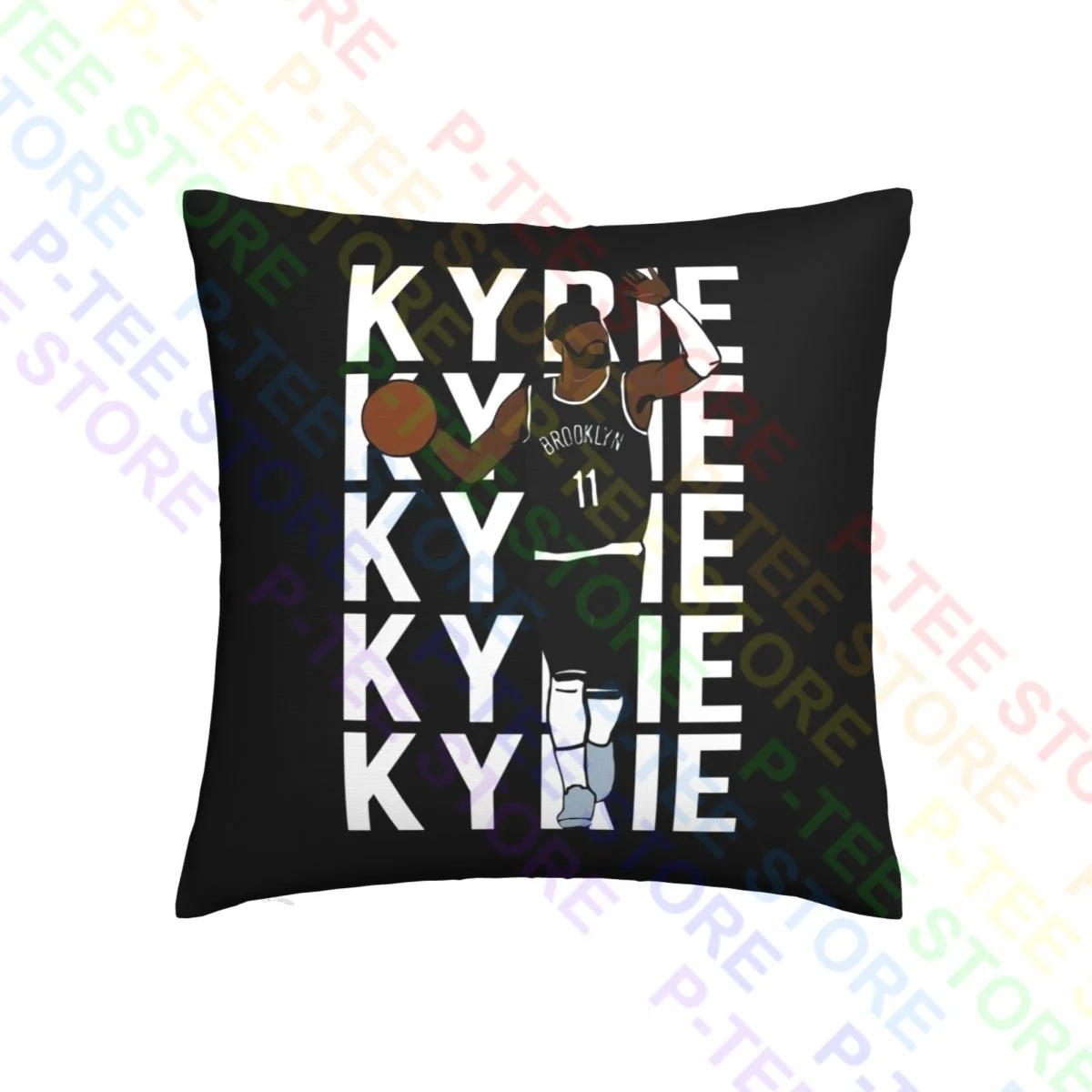 Modern Brooklyn Kyrie Ki Irving Text Pic Throw Pillow Cover Pillowcase Vintage Home Decor Zipper Type