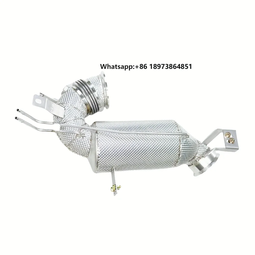 

High-performance Engine Light with Free-flowing Hose for 2024 Mercedes Benz AMG CLE53 3.0T Stainless Steel Car Exhaust Fittings