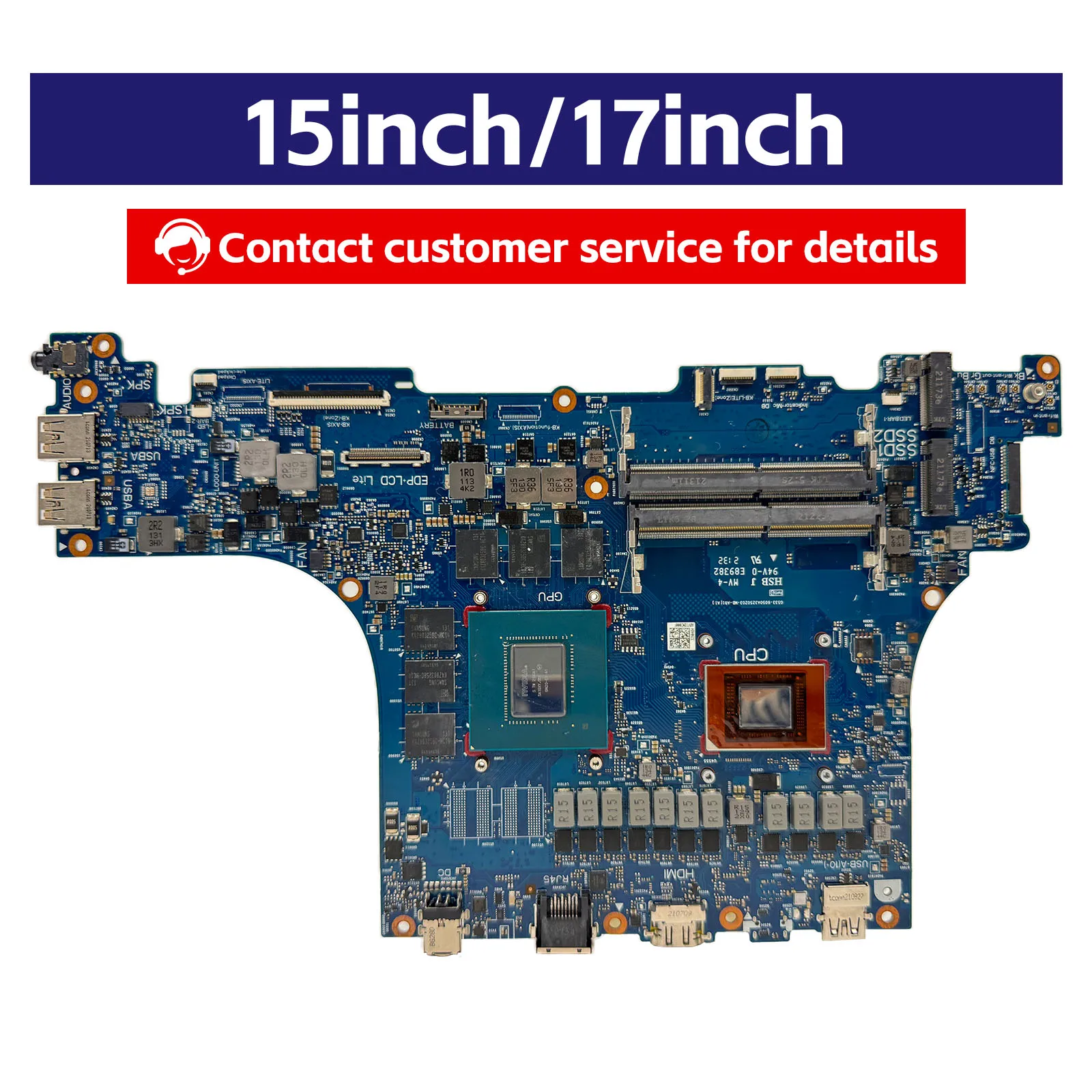 6050A3250203 Laptop Motherboard For ASUS ROG Strix G15 G513QR G513Q G513QS G513QM Mainboard With R5 R7 R9 CPU tests OK fast ship