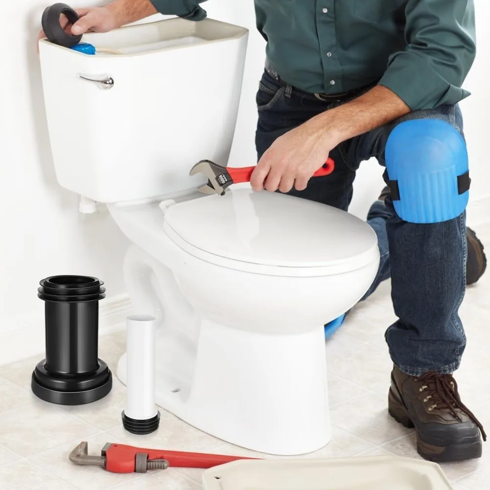 Wall-Mounted Toilet Connection Kit Compatible with For 152.426.46.1 Hanging Toilet Models PVC ABS PP Construction