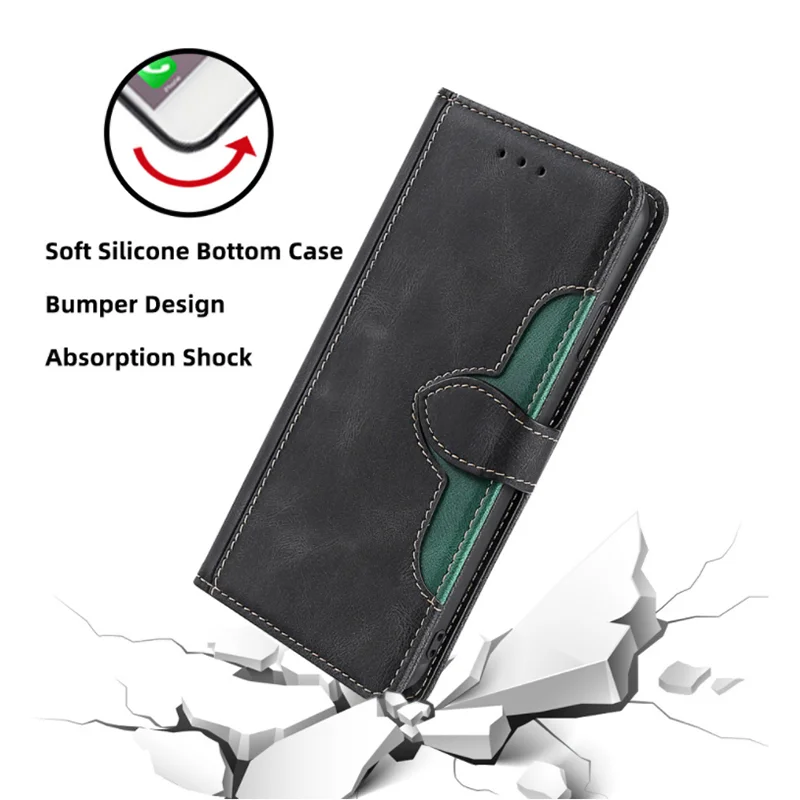 Leather Flip Case for Realme GT Explorer, Realme GT 6 Magnetic Wallet Book Cover, GT Master Etui 2021