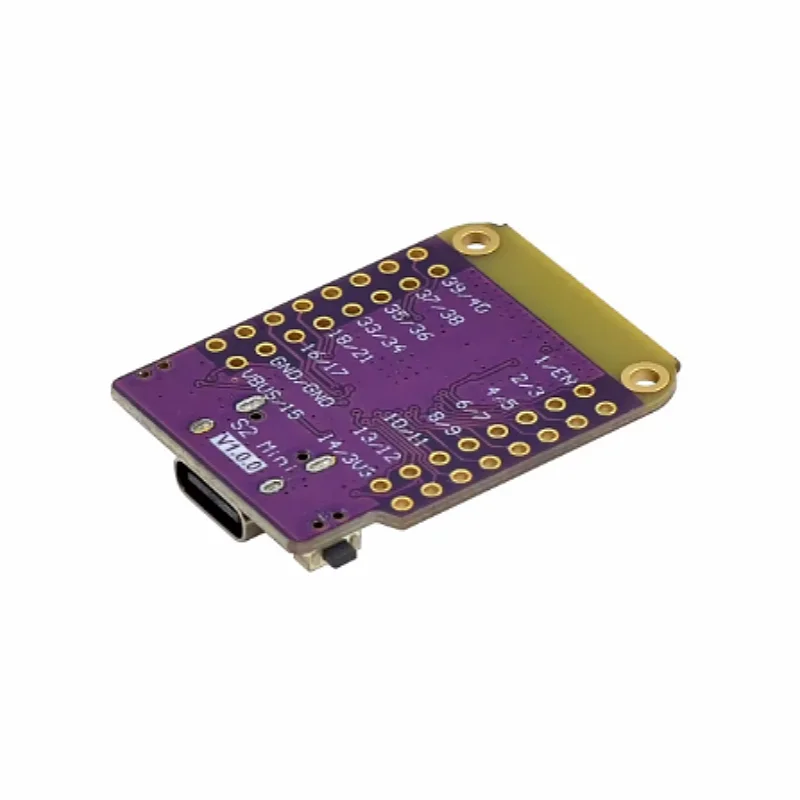 Placa S2 Mini V1.0.0 WIFI IOT basada en ESP32-S2FN4R2 ESP32-S2 4MB FLASH 2MB MicroPython para placa de desarrollo Compatible con Arduino