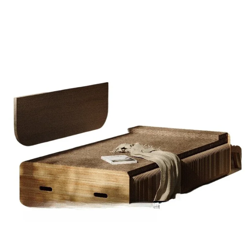 

Paper folding bed lunch break single multi-function sofa bed