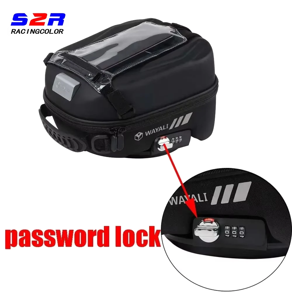 

For Triumph Tiger 1050 Sport Tank Bag Tank Lock Luggage Racing Bag Storage Bag with Touch Pocket 2007 - 2012 2010 or 2013 - 2020