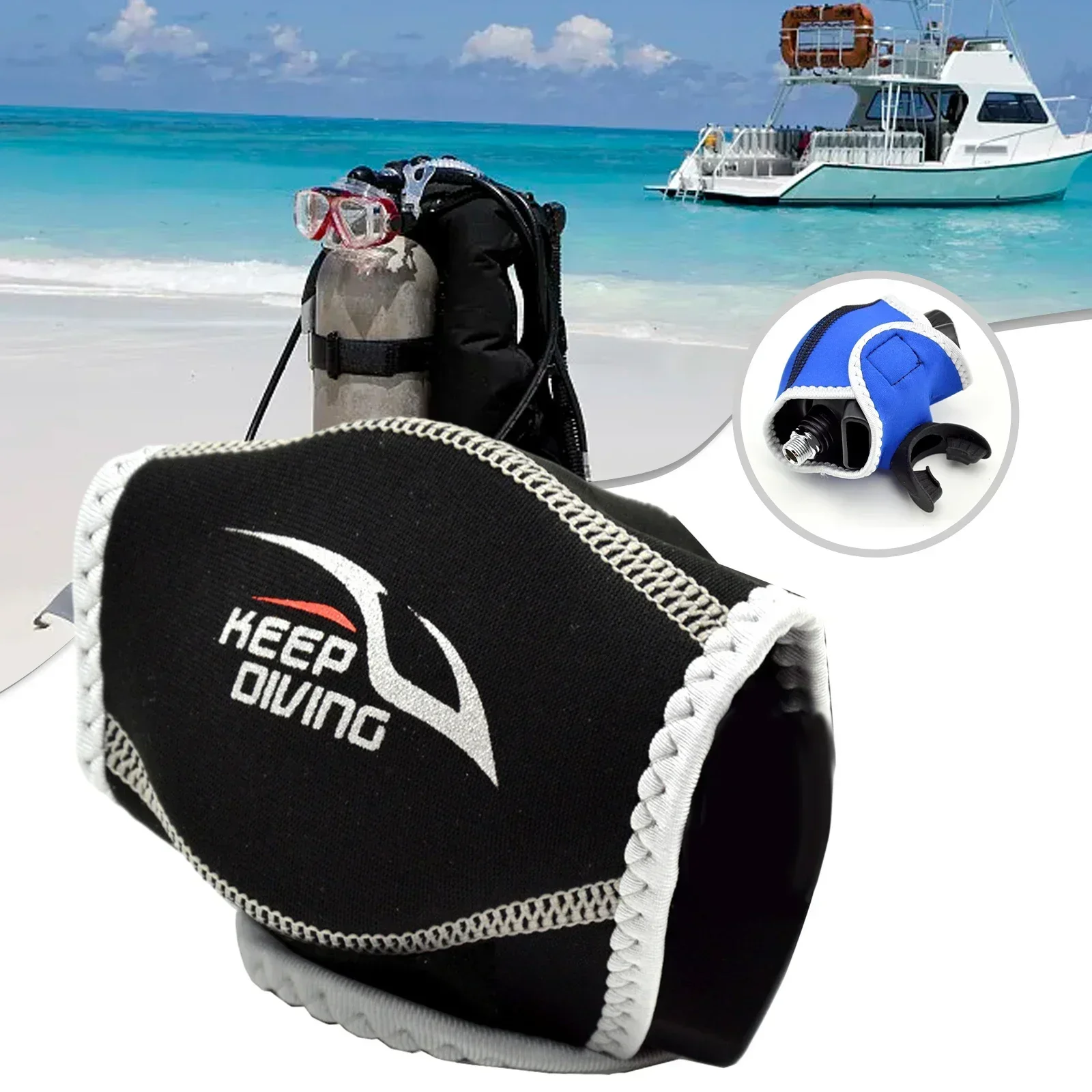 

1 X Scuba 2ND Stage Protection 25.5*11cm 2nd Stage Cover For Scuba Diving Breathing Regulator Secondary Head Protective Parts