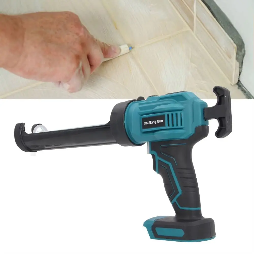 

Electric Caulking Gun Lithium Battery 4 Speeds Wireless Glass Glue Gun Doors Windows Filling Sewing Gun For Makita 18V Battery