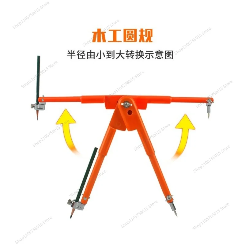 For Woodworking Compass Drawing, Industrial Metal Large Garden, Professional Scriber, Stainless Steel Decoration Drawing