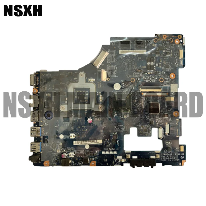 

For G510 Laptop Motherboard. LA-9641P Motherboard PGA947 GPU HD8750/R5 M230 2GB DDR3 Tested 100% Work