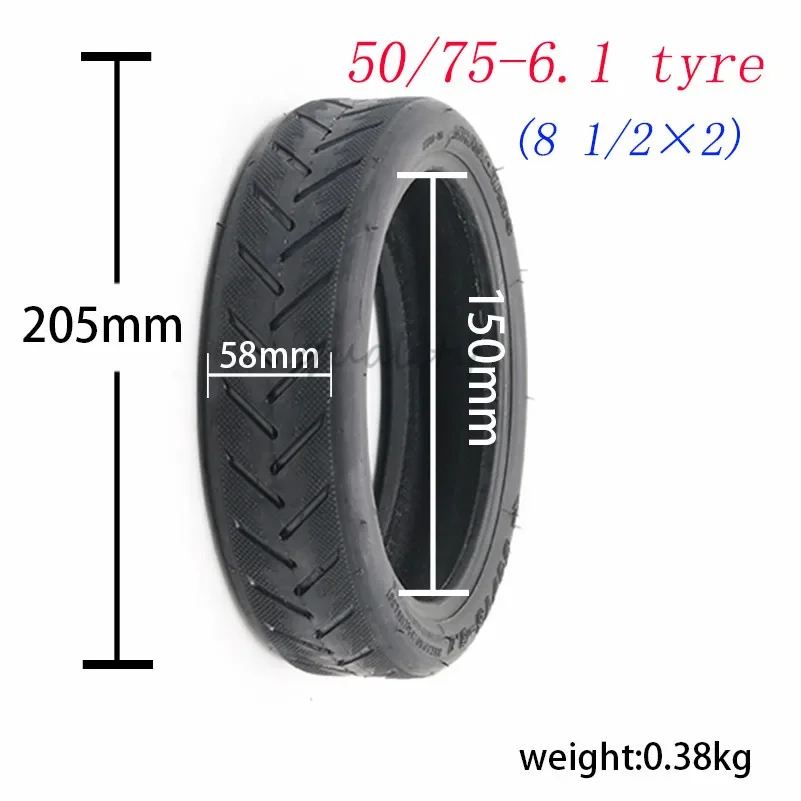 8.5 inch CHAOYANG tyre 50/75-6.1 Tire Inner Tube 8 1/2X2 Inflatable Tyre for Xiaomi Mijia M365 Electric Scooter Wheels Front Rea