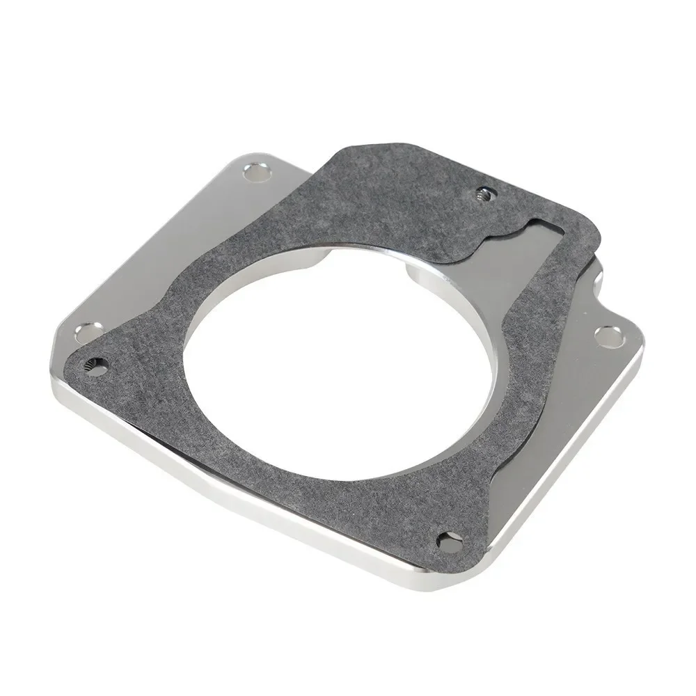 High Quality Aluminum LS Manifold Throttle Body Adapter Plate 4 Bolt Intake To 3 Bolt TB Gasket for LS Truck Adapter TB-1021