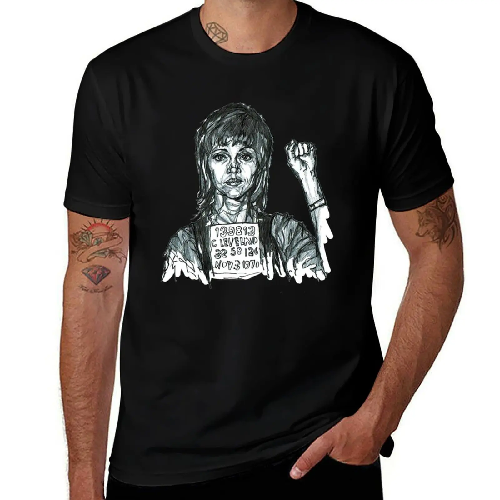 

Jane Fonda T-Shirt boys whites anime clothes funny meme t-shirts mens cotton t shirts