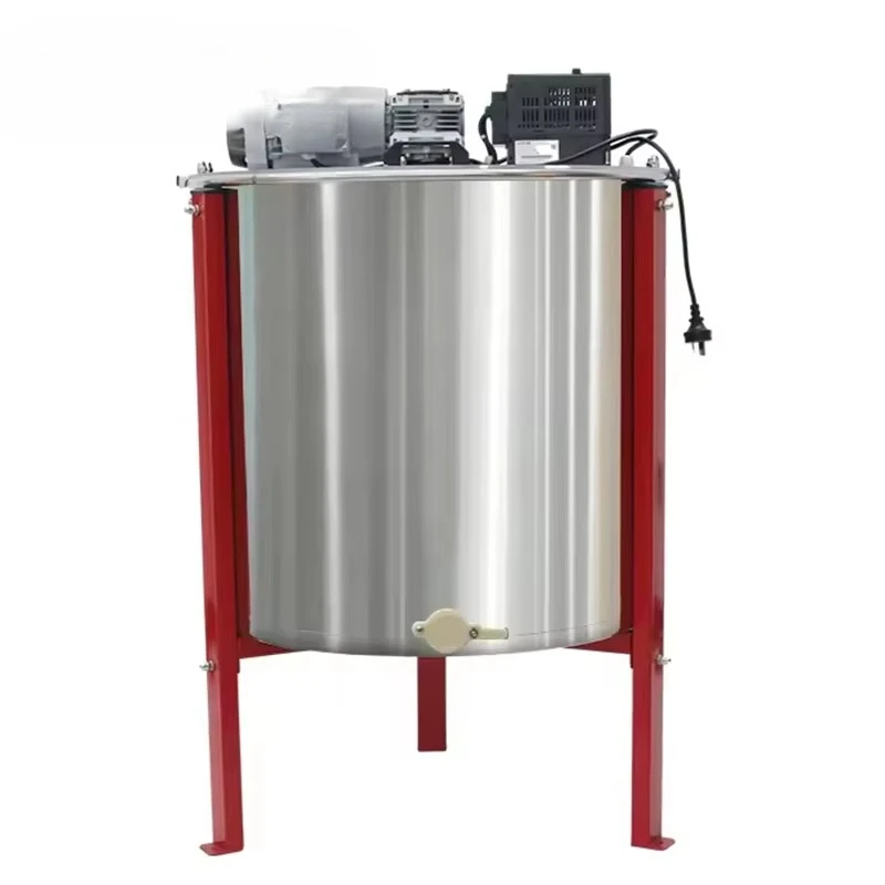 

8 Frame Stainless Steel Automatic Honey Processing Machine New Condition Electric Extractor Honey Centrifuge
