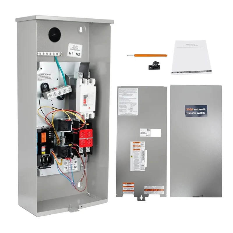 200 amp single-phase generator automatic switch replacement for Generac RXSW200A3,
