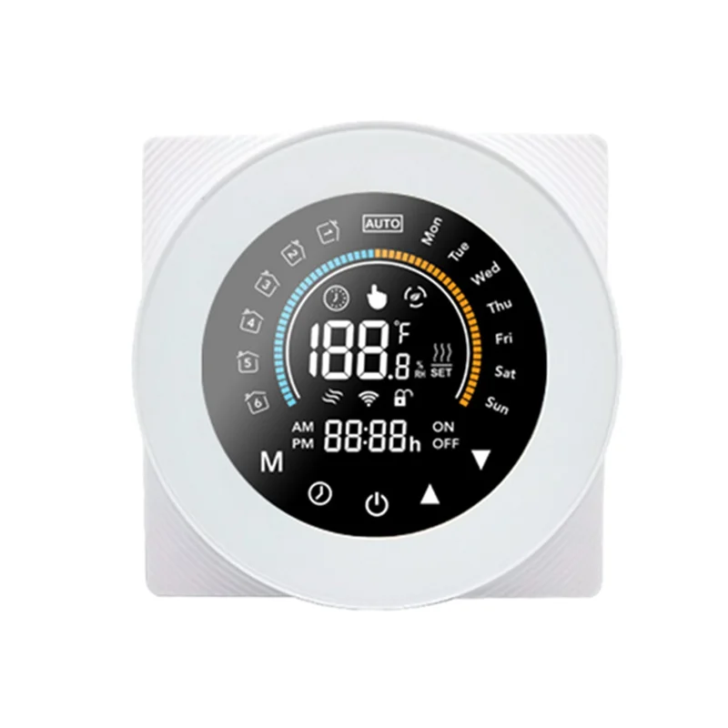 

Reliabletuya Smart Life Wi-Fi термостат контроллер переключатель нагрева воды 5A 110 В, 220 В, поддержка Alexa, Google Home White Dura