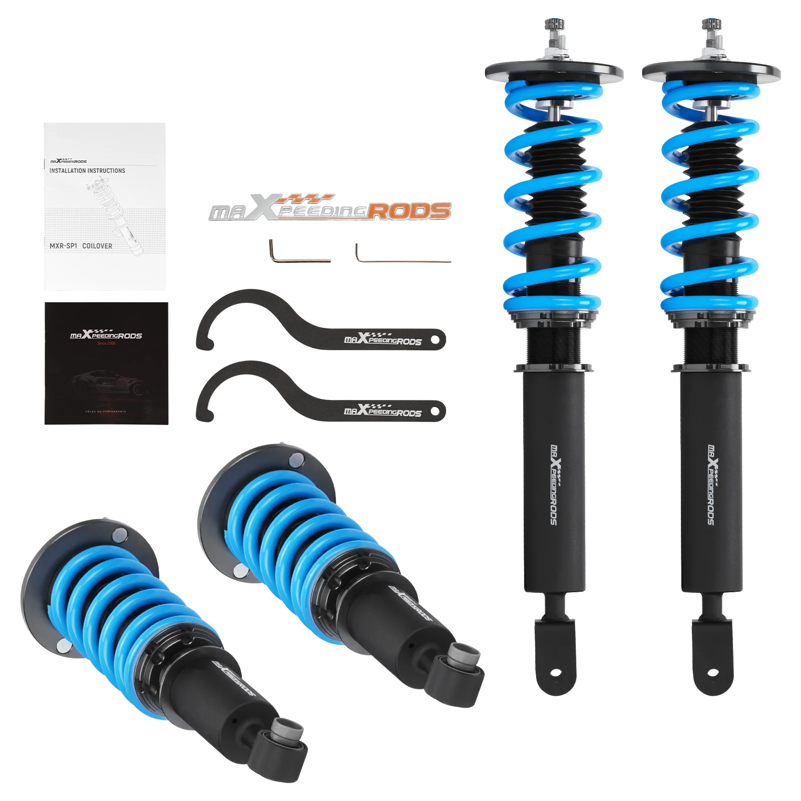 

Комплект койловеров Maxpeedingrods с 24 уровнями демпфирования для Nissan Skyline R34 ENR34 BNR34 1999-2002