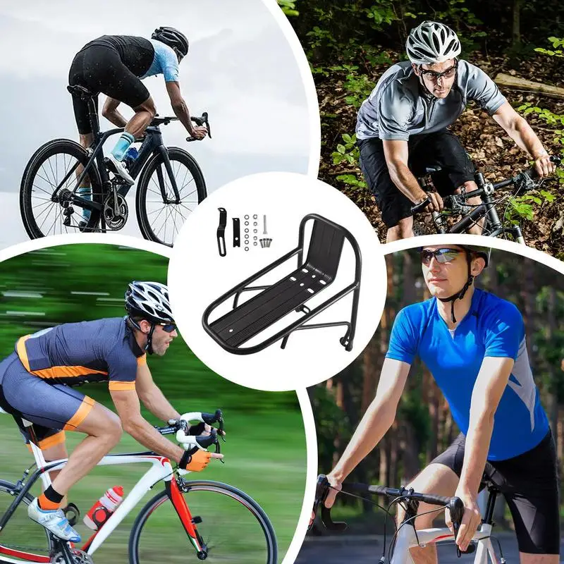 Cycle Front Luggage Racks, Stable Fixing Bracket for Mountain Bikes and Road Bikes