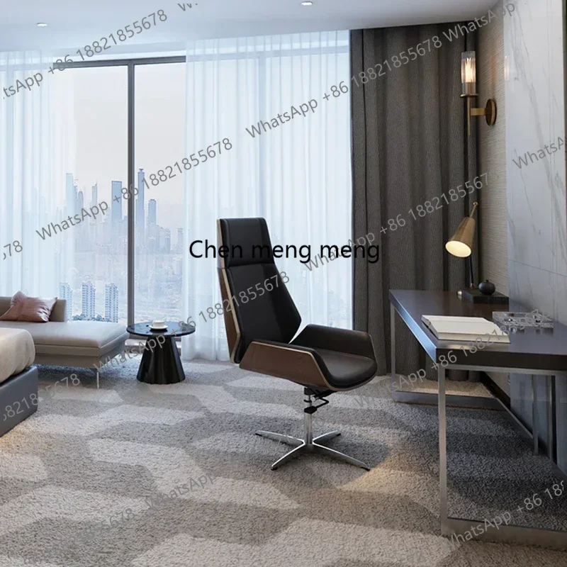 

Офисные кресла руководителя с высокой спинкой, современные, простые, для переговорных, роскошные, для длительной работы, комфортные, для дома, мебель, кресло