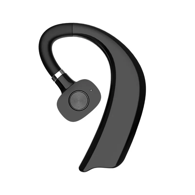 

180-degree Rotating Wireless Bluetooth 5.0 Headphones for Business Long Standby Single-ear-hanging Earphones