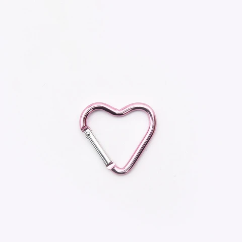 Металлический серде shaped carabiner keychain