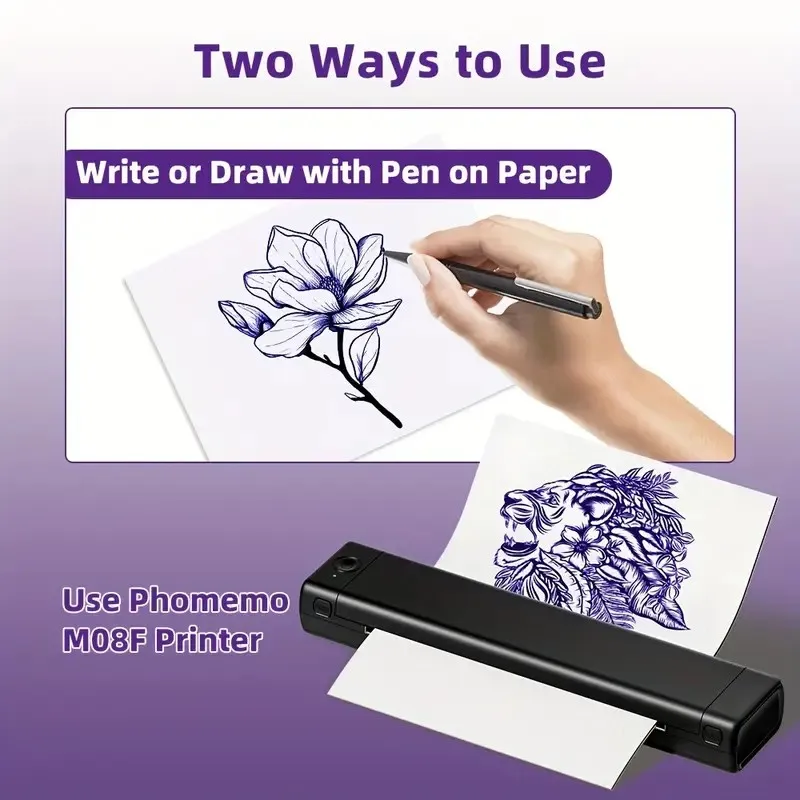 A4 Tattoo Printer Paper for Tattoo Artist or Artist Tattoo Transfer Paper