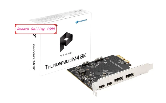 suitable for 1PCS-MSI PCIe Thunderbolt 4 expansion card THUNDERBOLTM4 M4 8K  supports sound card compatible with Thunderbolt 3 - AliExpress