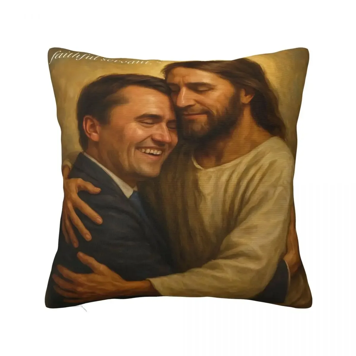 charlie kirk angelic advocate pillow cover multiple sizes printed vintage design polyester sofa car decor soft