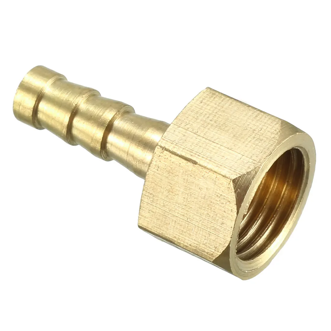 Brass Barb Hose Fitting Connector Adapter 6mm 8mm 10mm Barbed Female Thread Brass Pipe Fitting Adapter Joint Coupler Connector