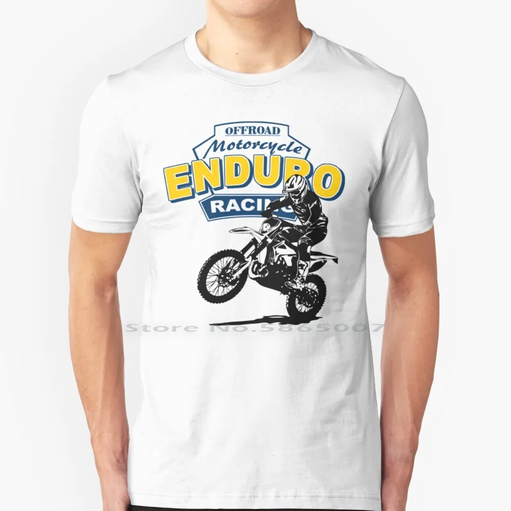 Enduro-Offroad T Shirt Cotton 6XL Enduro Offroad Racing Motorcycle Motorsport Racer Motorbike Biker Gasgas Vertigo Montesa Beta