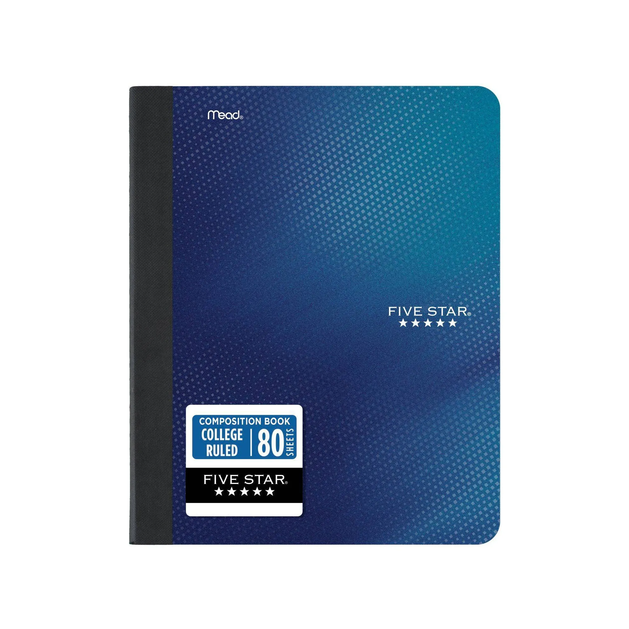 7.5"x9.75" Active College Ruled Composition Book Blue