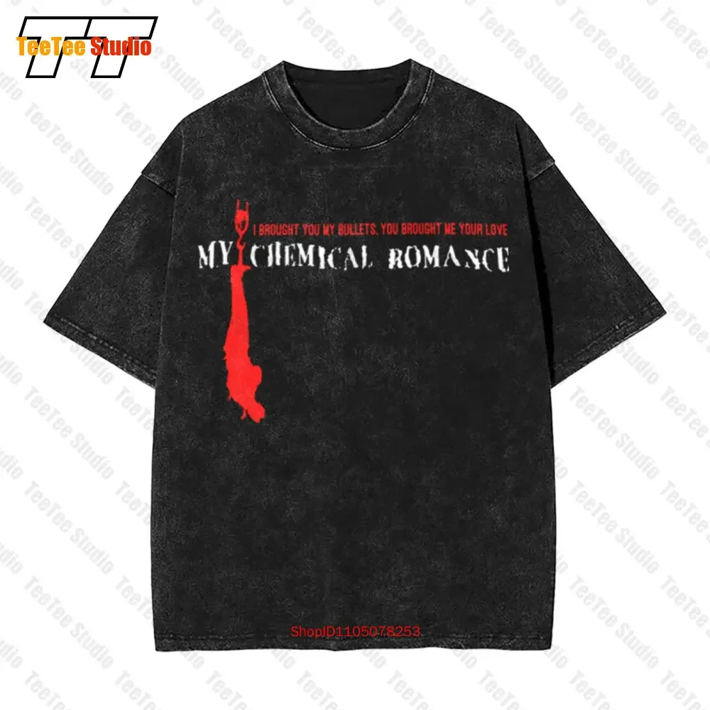 My Chemical Romance Eyeball First Bullets Unworn Vintage Oversized T-Shirt 0NEL