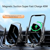 Wireless Car Charger Mount for Cellphone 15W/40W Fast Charging Air Vent  Accessories Car Phone Holder