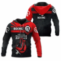 Sudadera con capucha de boxeo y Fitness para hombre, ropa de entrenamiento, jersey con estampado 3d, sudadera con patrón fresco, sudaderas con capucha de gran tamaño para perro de lucha Muay Thai