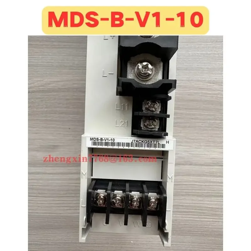 Second-hand Servo Drive MDS-B-V1-10 MDS B V1 10 Normal Function Tested OK