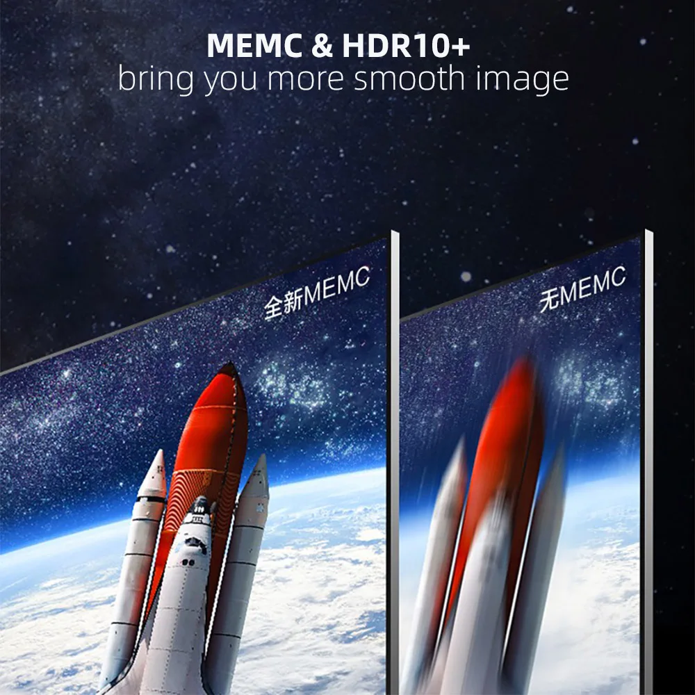 Hisense T52 4K Projector, High Lumens Auto Focus 8 Point Keystone HDR10 Android Smart WiFi 4K Projector Low Latency Game Beamer