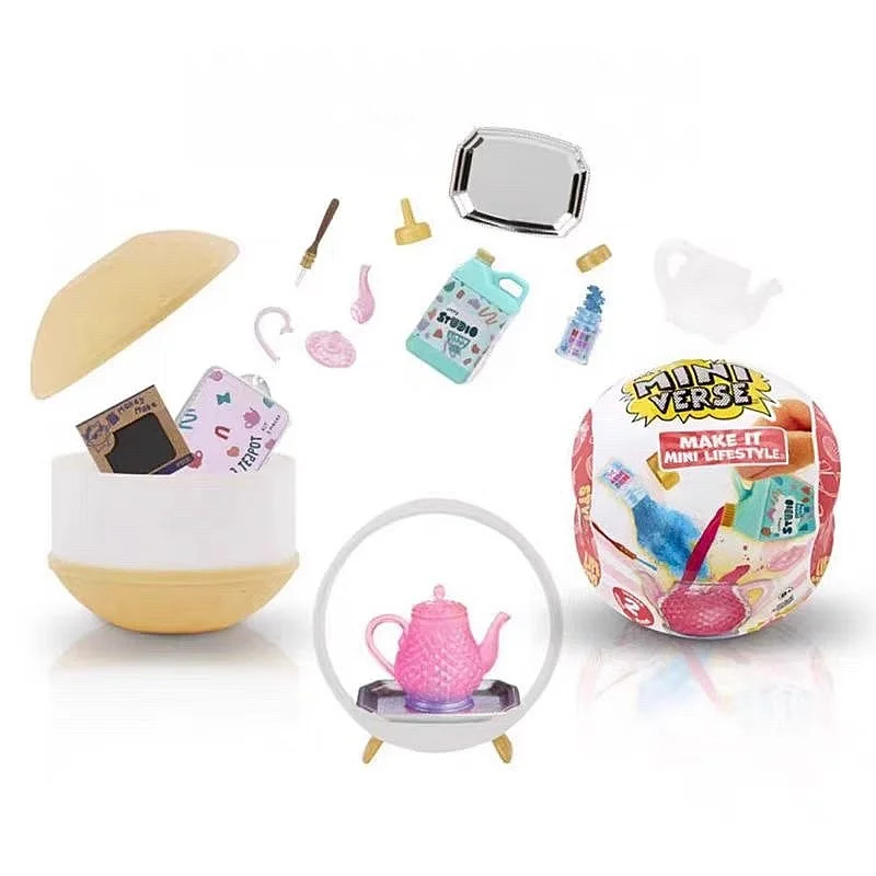 Hot Sale Make It Lifestyle Mold It Make It Yourself New Miniverse Series 2 Diy Model Toy Cute Toy Collection Girl Festival Gifts