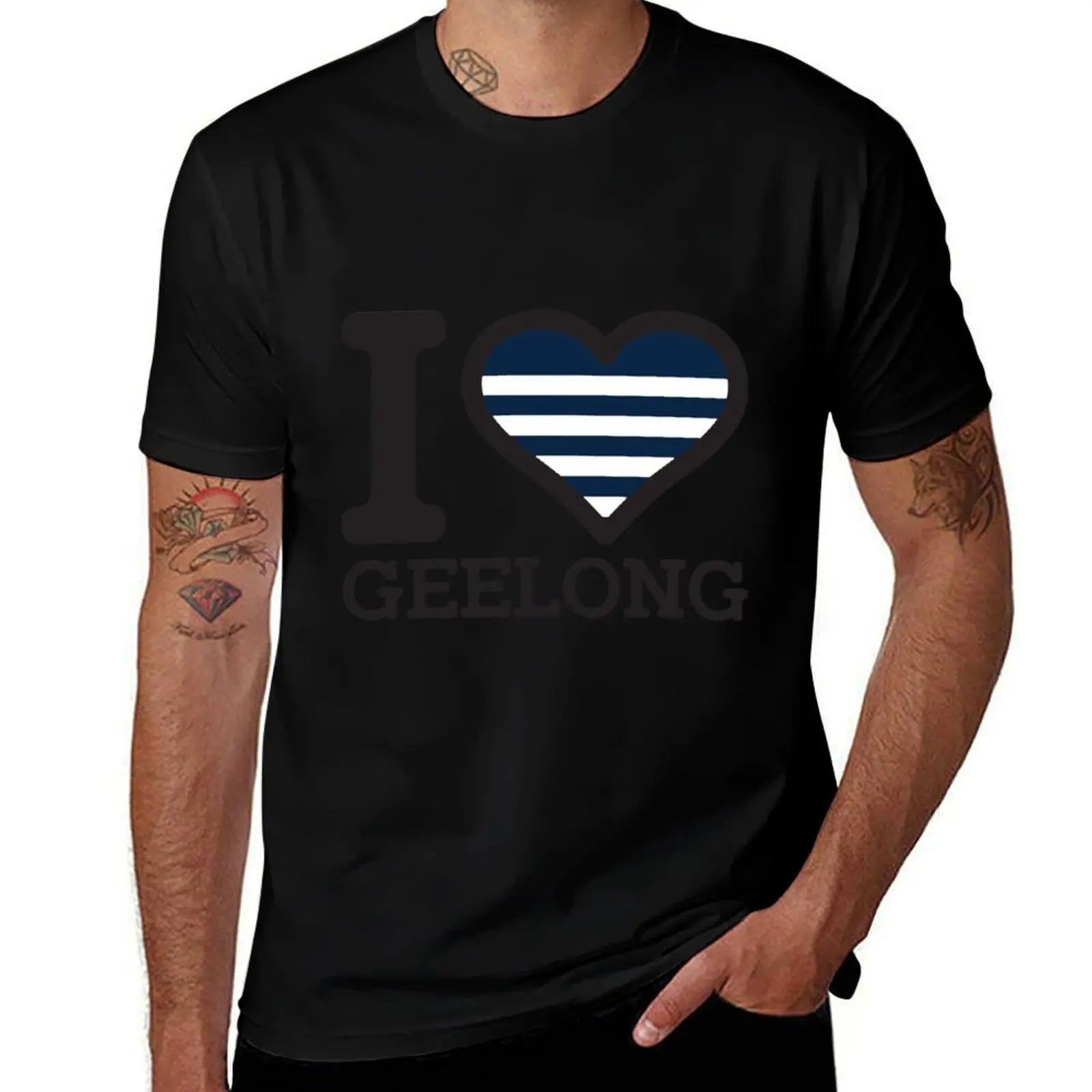 I love Geelong” AFL _amp_ AFLW Inspired Apparels, Merchandise, s, Leggings, Skirt, Mask, Apr T-Shirt
