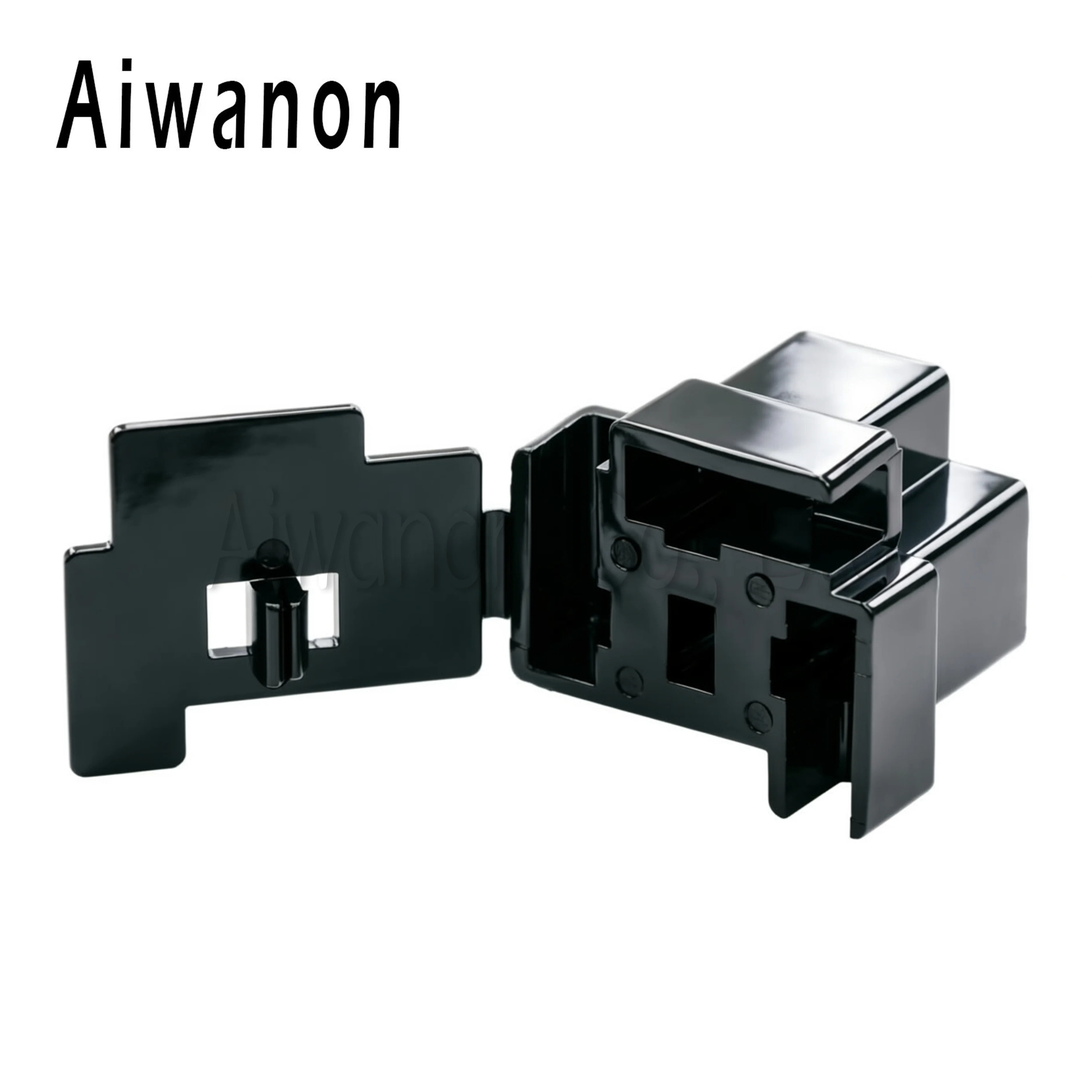 1 Set 3 Pin 9mm H4 Headlight Female Plug Wiring Harness Auto Electrical Cable Connectors High Power Plastic Shell