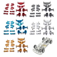 Metal Upgrade Swing Arm Steering Cup Shock Mount RC Car Parts For WLtoys 1/28 284131 P929 P939 K969 K979 K989 K999