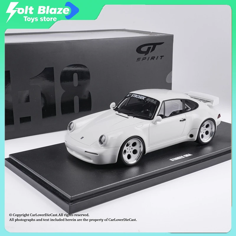 

Коллекционная модель автомобиля GT Spirit 1/18 STROSEK GIGA 2024 GT525 белого цвета из смолы, лимитированная серия, имитационная модель, игрушка для мальчиков, подарок
